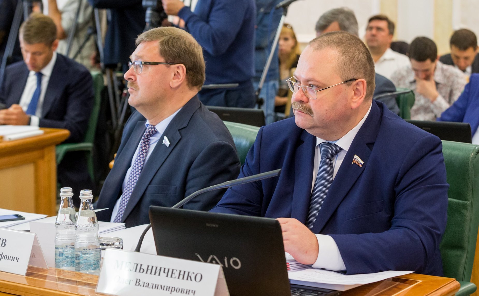 К. Косачев и О. Мельниченко