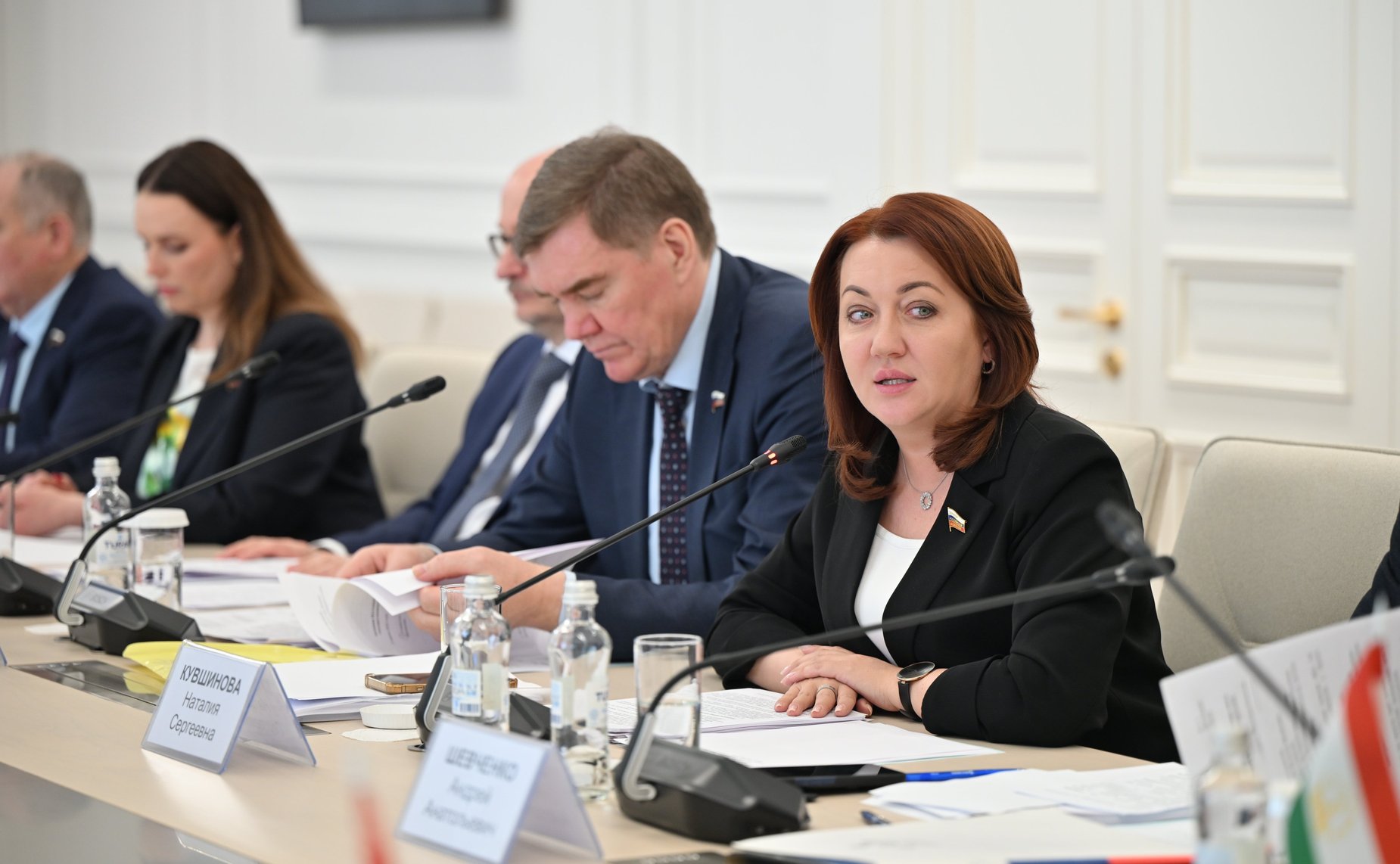 Сенаторы РФ приняли участие в заседании Постоянной комиссии МПА СНГ по изучению опыта государственного строительства и местного самоуправления