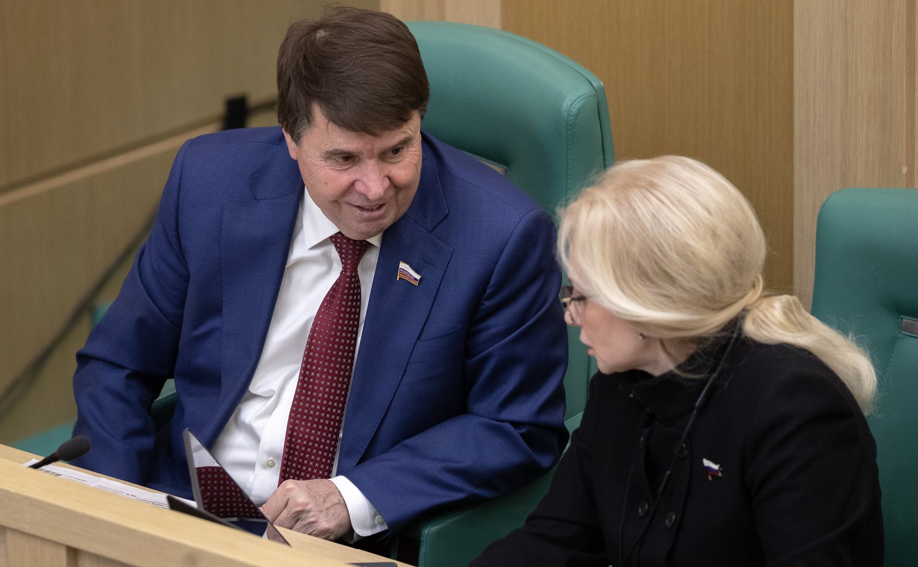 Сергей Цеков и Ольга Ковитиди