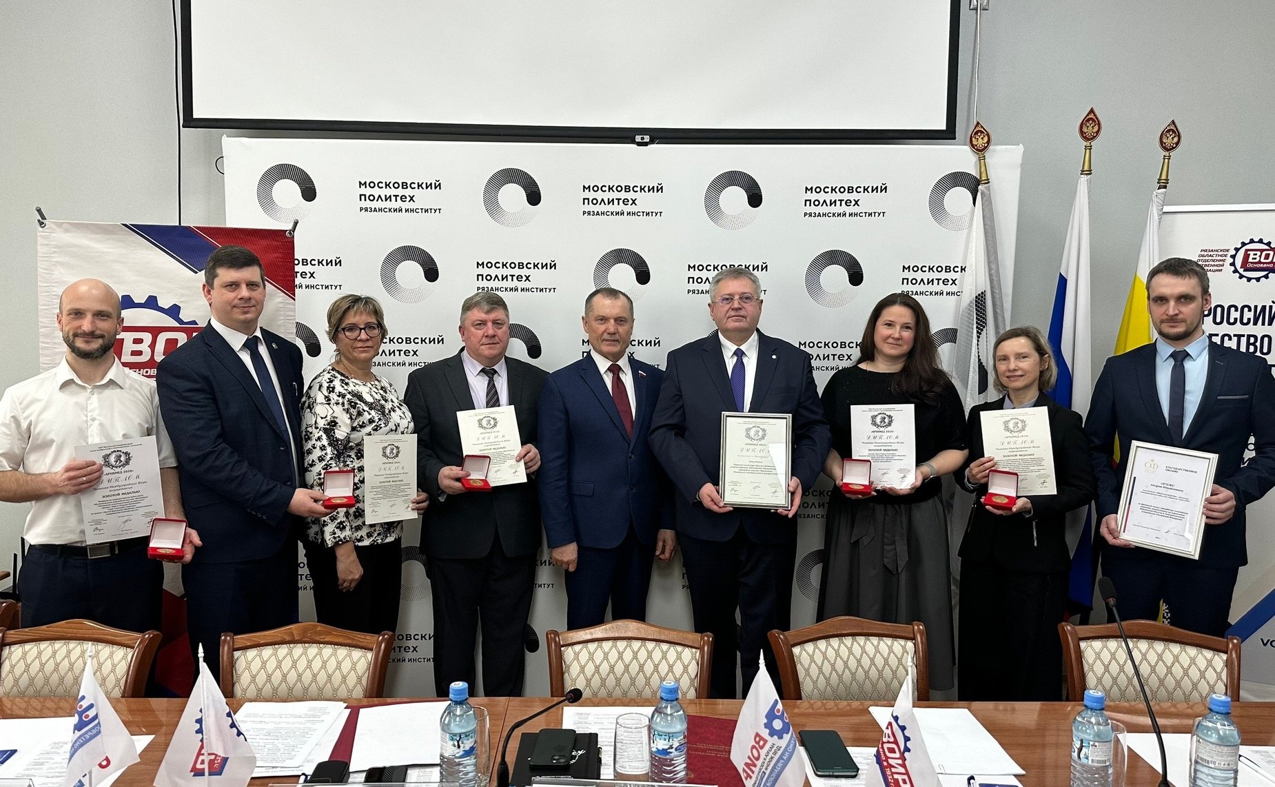 Игорь Мурог как председатель Рязанского отделения ВОИР провел 25-е заседание «ВОИРтехнопольза» на площадке Рязанского политехнического института