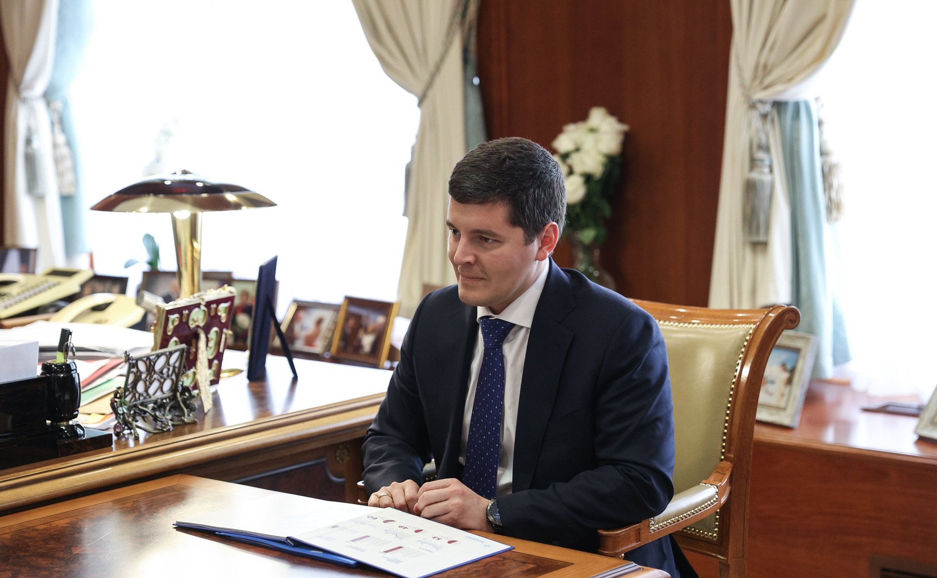 Валентина Матвиенко встретилась с губернатором Ямало-Ненецкого автономного округа Дмитрием Артюховым