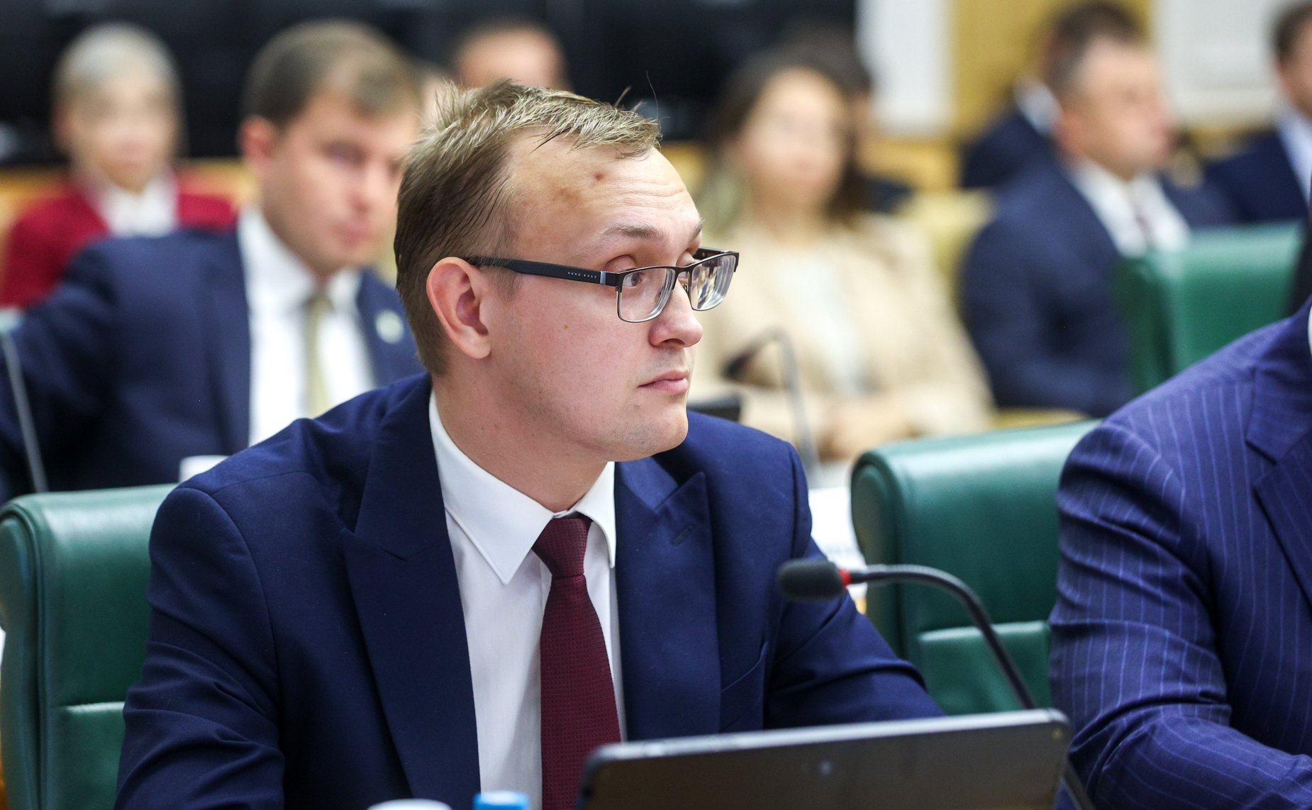 Заседание Палаты молодых законодателей при Совете Федерации
