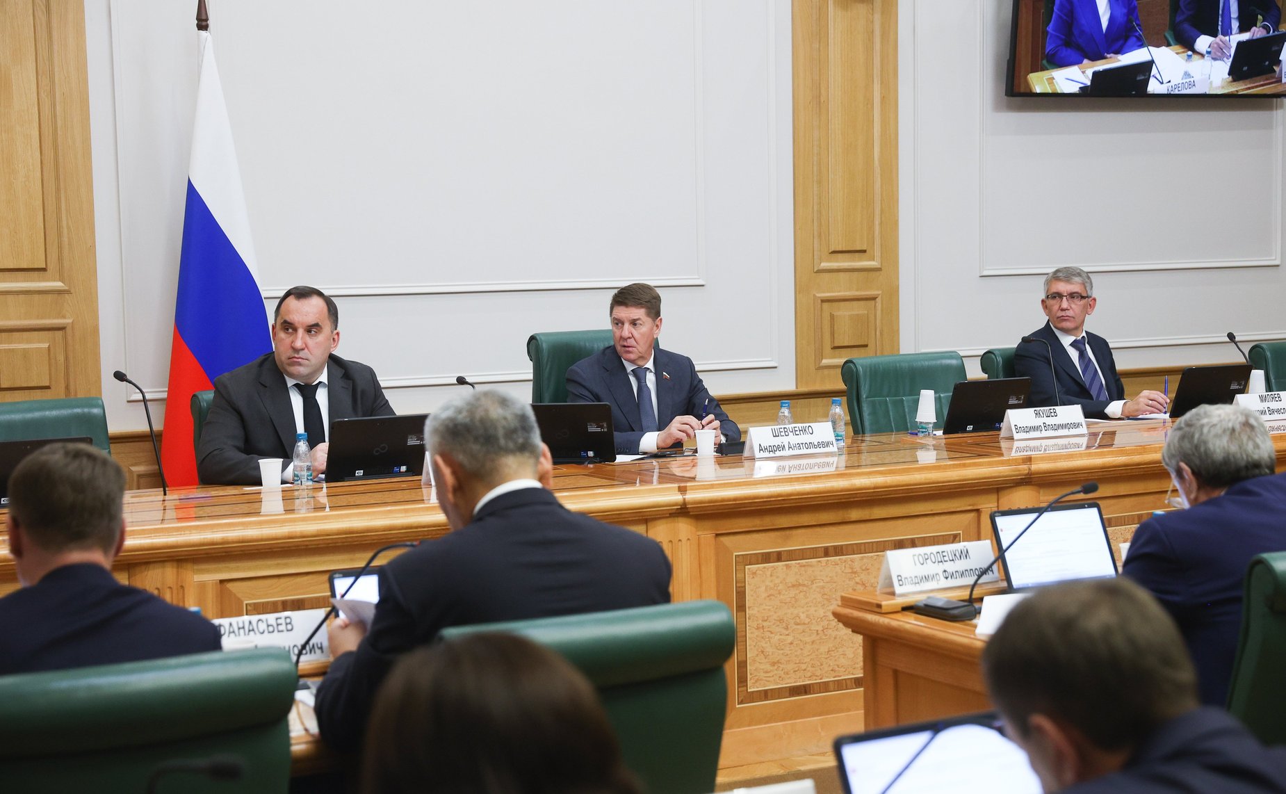 Расширенное заседание Комитета СФ по федеративному устройству, региональной политике, местному самоуправлению и делам Севера (в рамках Дней Тульской области в Совете Федерации)