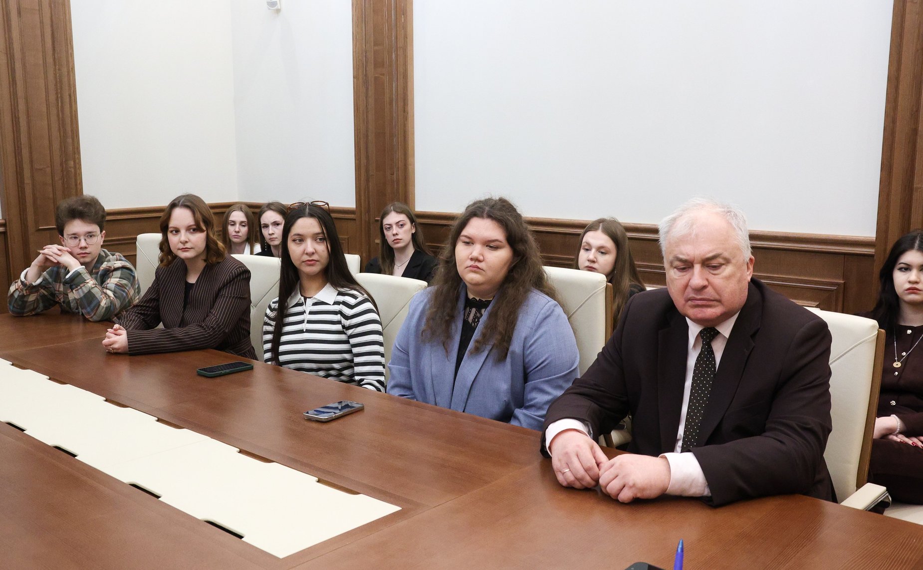 Встреча сенатора РФ Тимура Нагуманова со студентами ЧОУ ВО «Казанский инновационный университет имени В. Тимирясова»