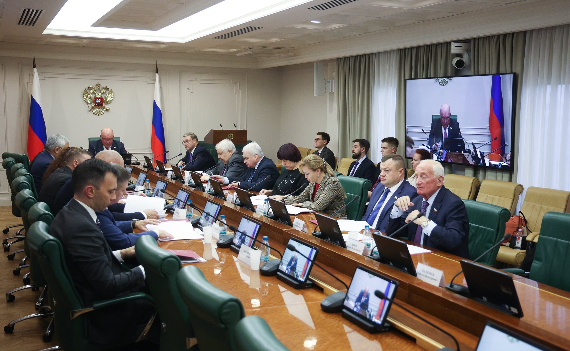 Заседание Комитета Совета Федерации по международным делам