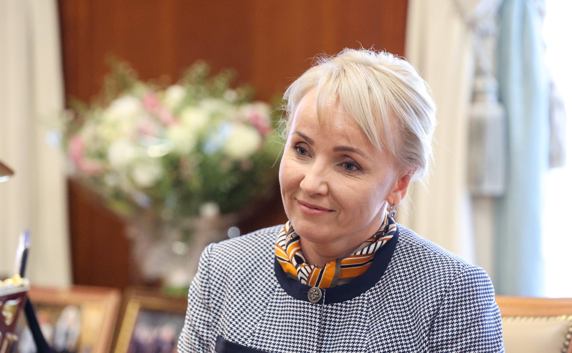 Председатель Совета Федерации Валентина Матвиенко провела встречу с губернатором Еврейской автономной области (ЕАО) Марией Костюк