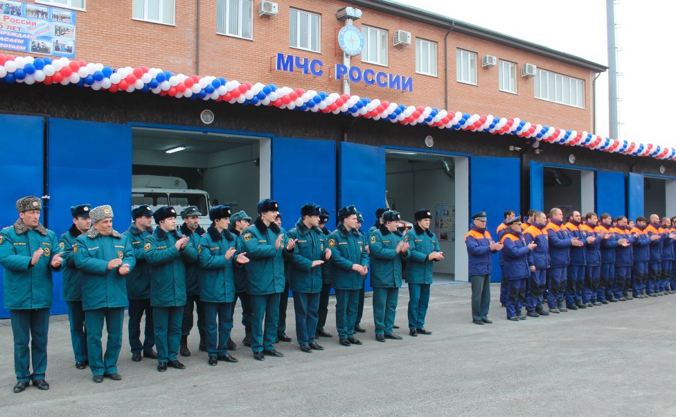 В с.п. Галашки открыли здание поисково-спасательного отряда