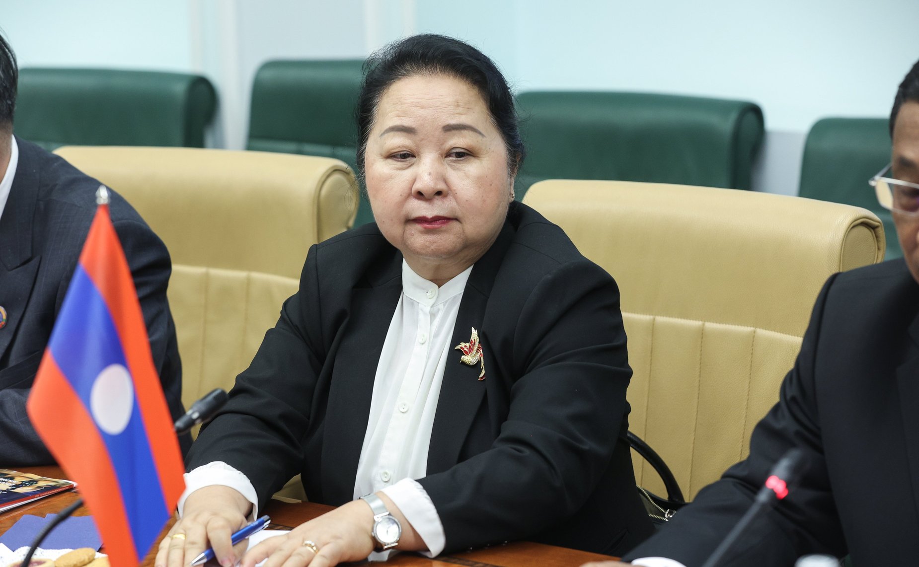 Совместное заседание группы по сотрудничеству СФ с Национальным Собранием Лаосской Народно-Демократической Республики и группы дружбы «Лаос-Россия» в Национальном Собрании Лаосской Народно-Демократической Республики