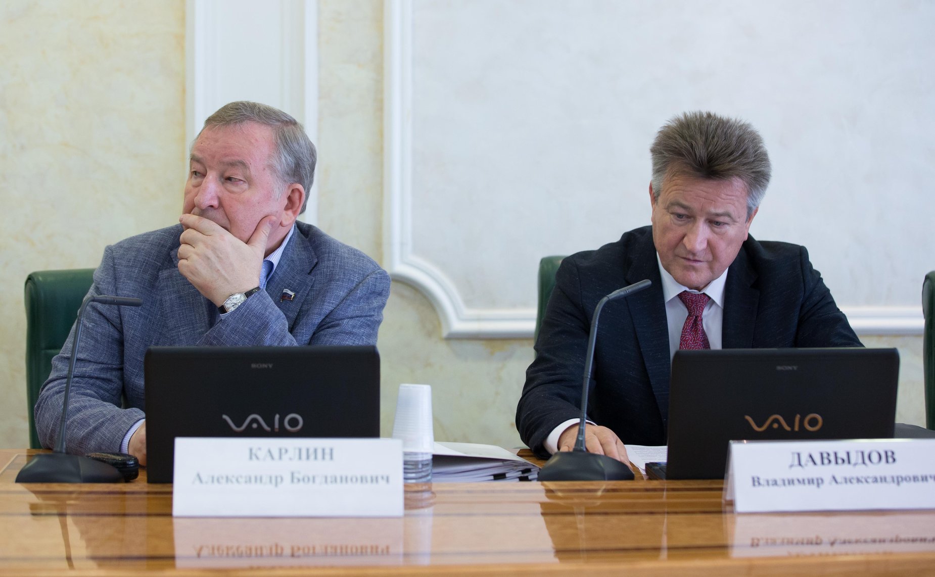 Александр Карлин и Владимир Давыдов
