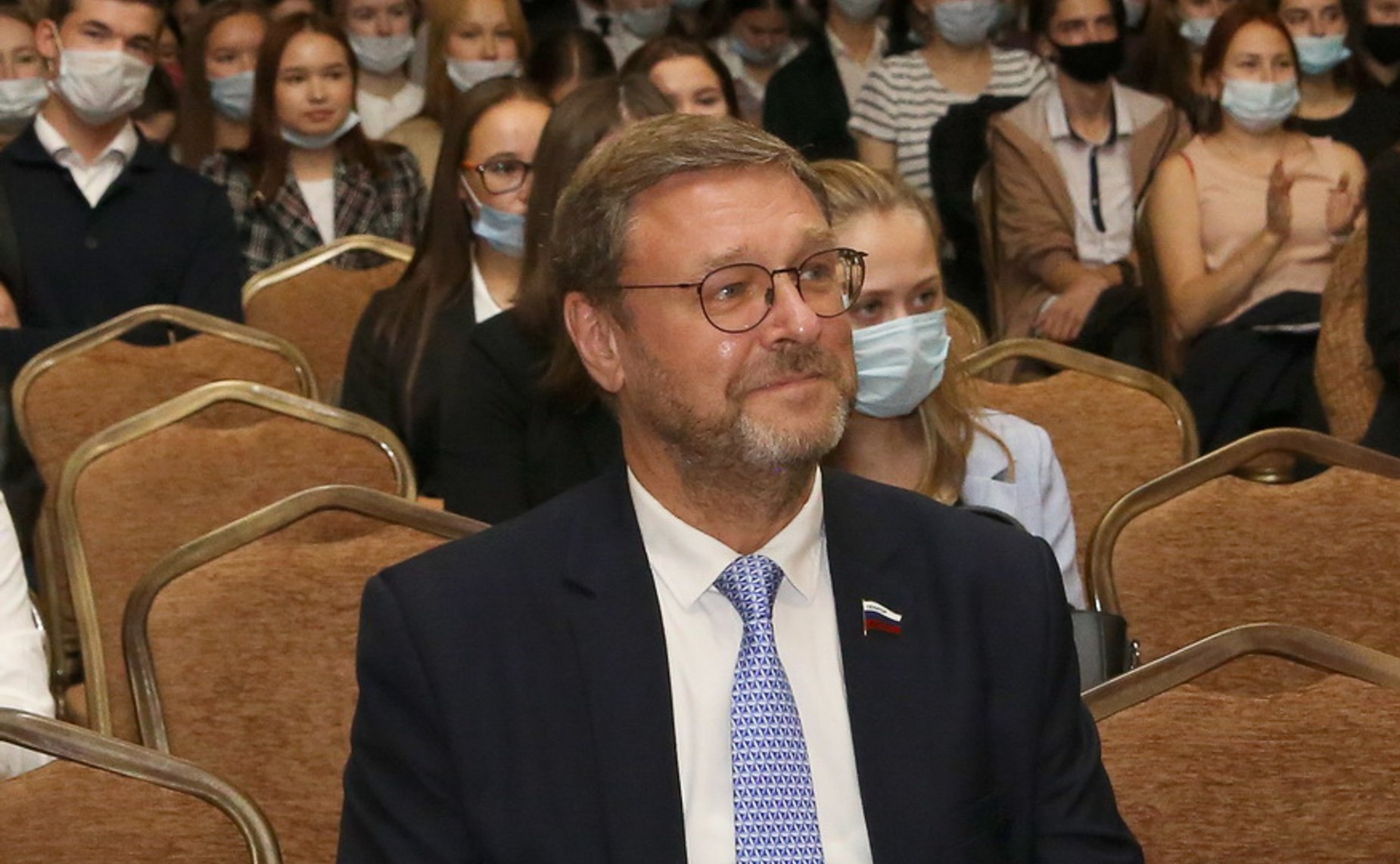 Константин Косачев в рамках рабочей поездки в регион, совместно с Главой Республики Марий Эл Александром Евстифеевым на вертолете совершил облет территории, пострадавшей от лесных пожаров