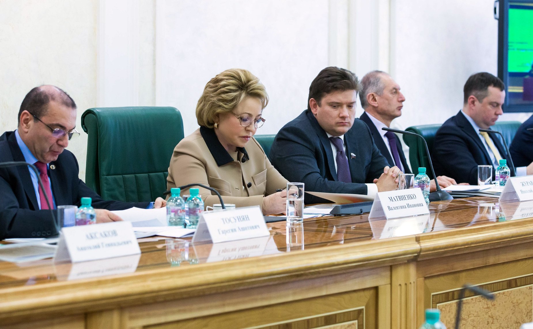 Заседание Межрегионального банковского совета при Председателе СФ