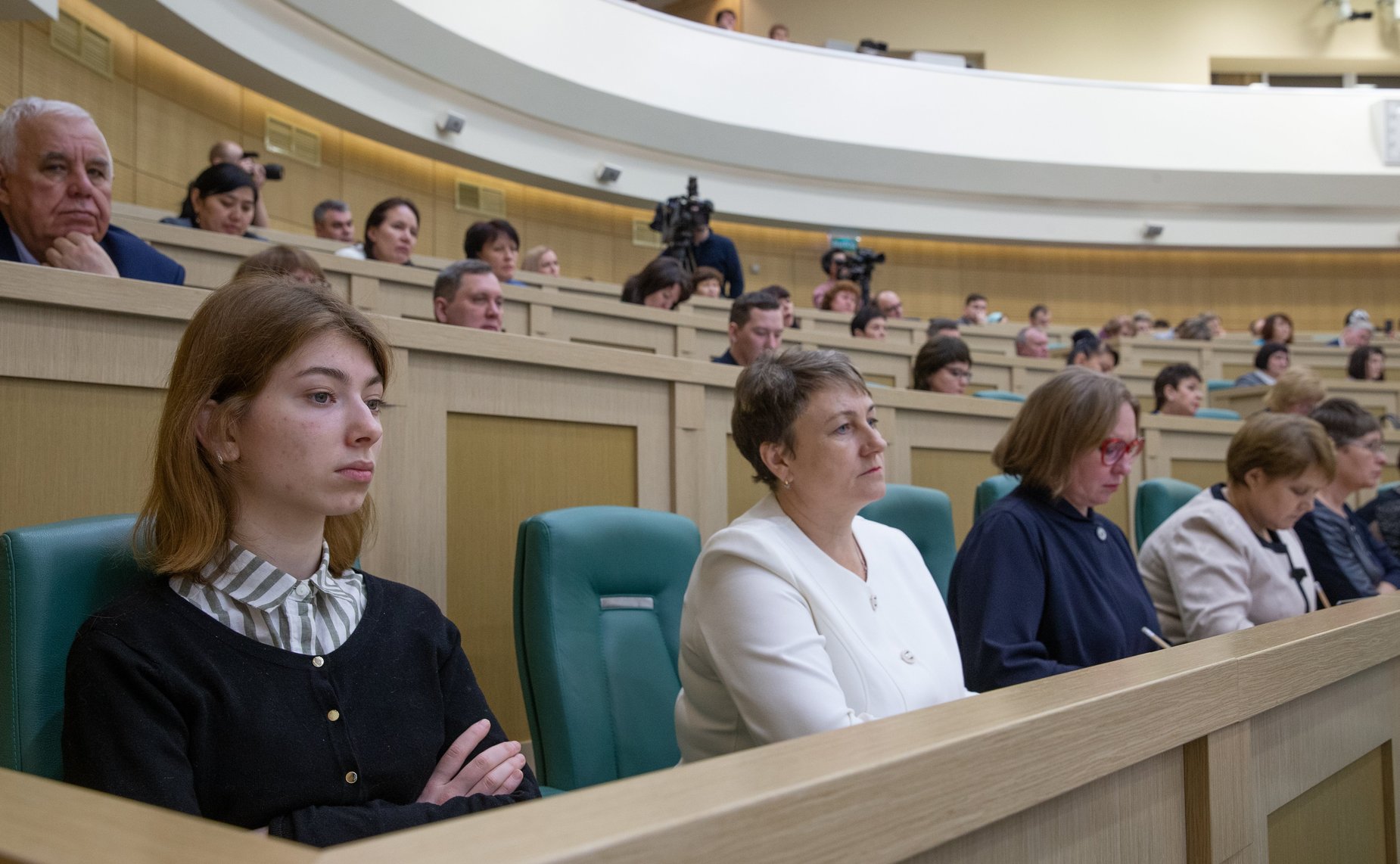 Встреча Валентины Матвиенко с тружениками социальной сферы села