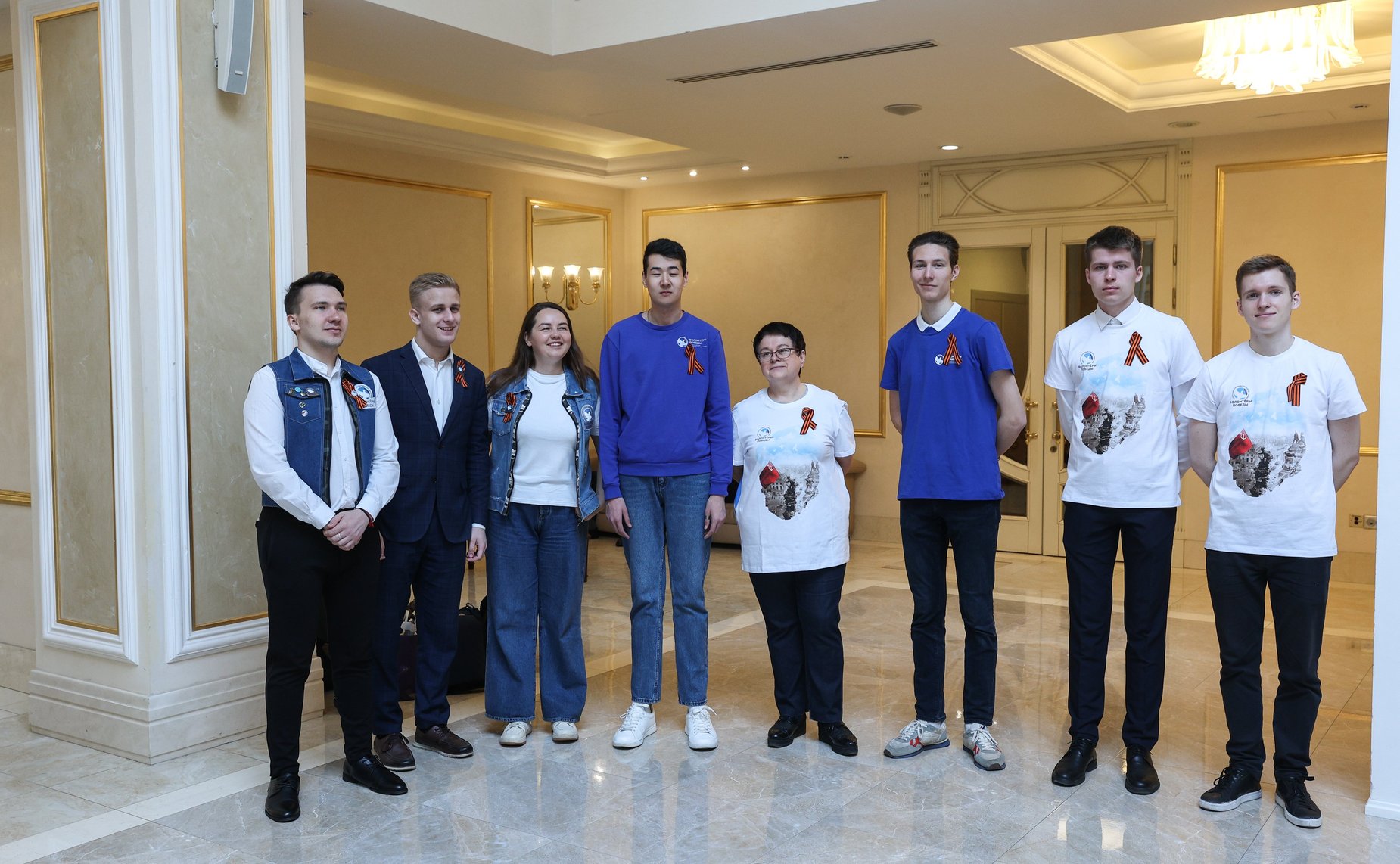 Открытие в Совете Федерации выставки, посвященной акции «Георгиевская ленточка»