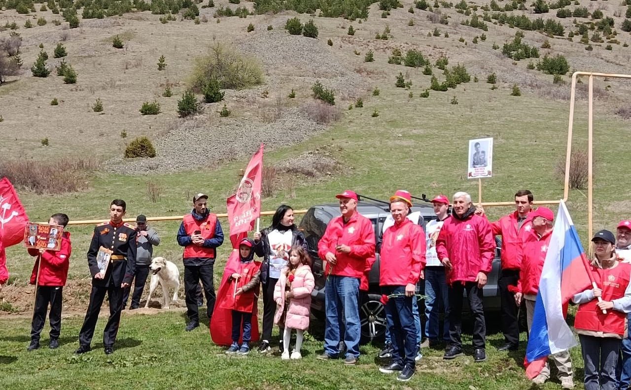 Виталий Назаренко принял участие в акции «Бессмертного полка России» в Северной Осетии