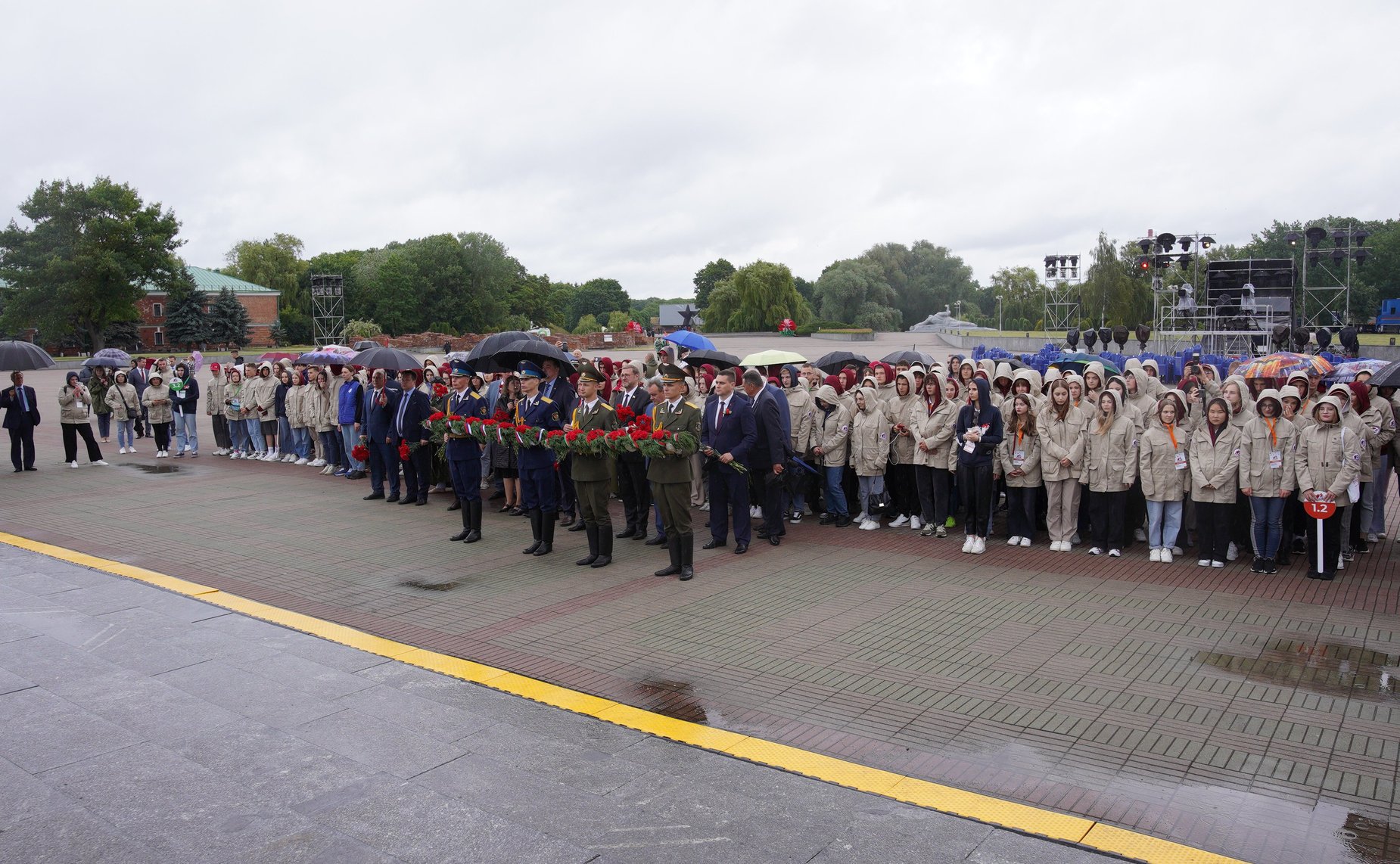 В мемориальном комплексе «Брестская крепость-герой» дан старт российско-белорусскому проекту «Поезд Памяти»