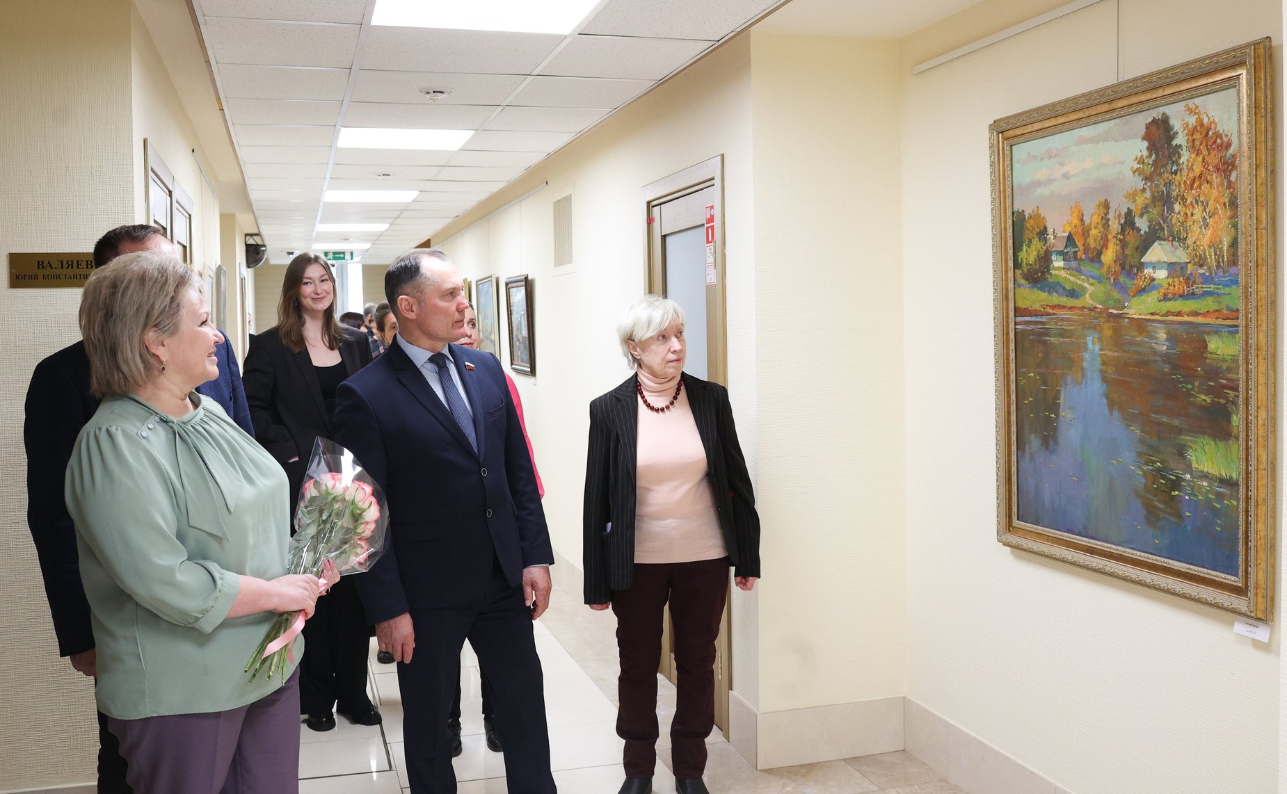 Открытие выставки «Просторы Родины любимой»