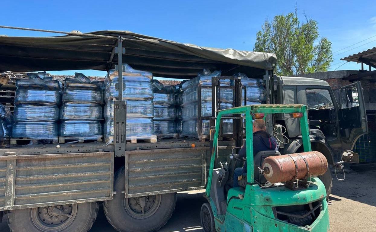 Айрат Гибатдинов принял участие в торжественной церемонии отправки гуманитарной помощи из Ульяновска в Донбасс и Новороссию