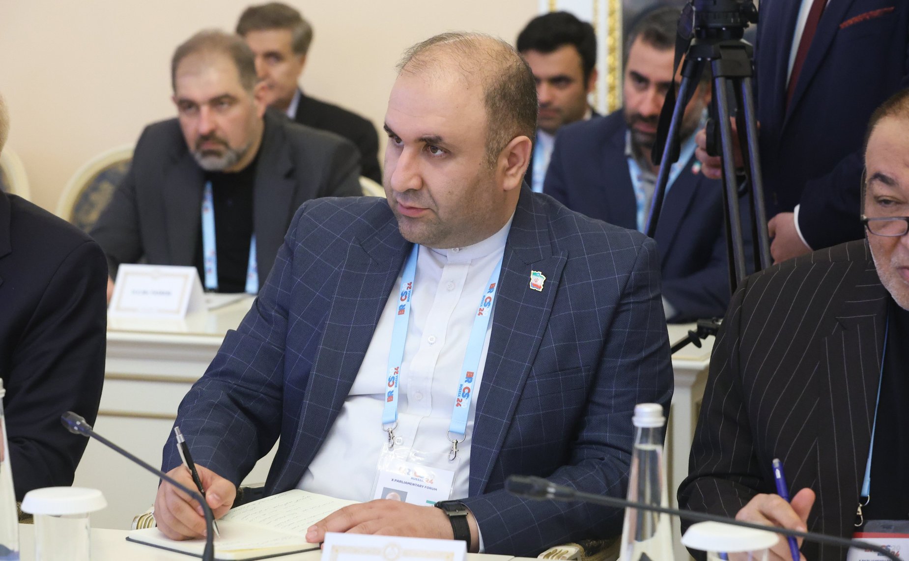 Валентина Матвиенко провела встречу с Председателем Собрания Исламского Совета Исламской Республики Иран Мохаммадом Багером Галибафом