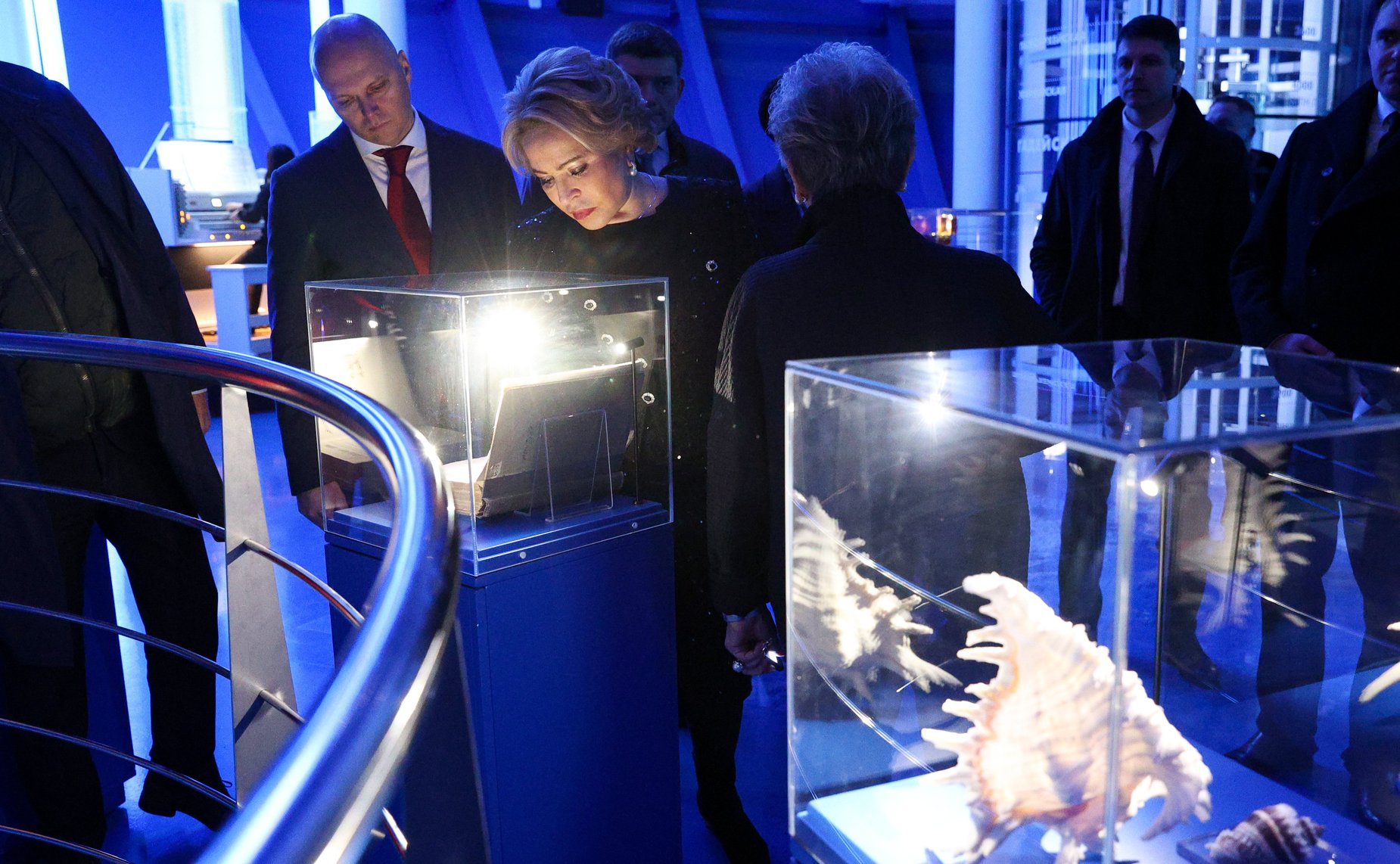 Председатель СФ Валентина Матвиенко посетила Музей Мирового океана