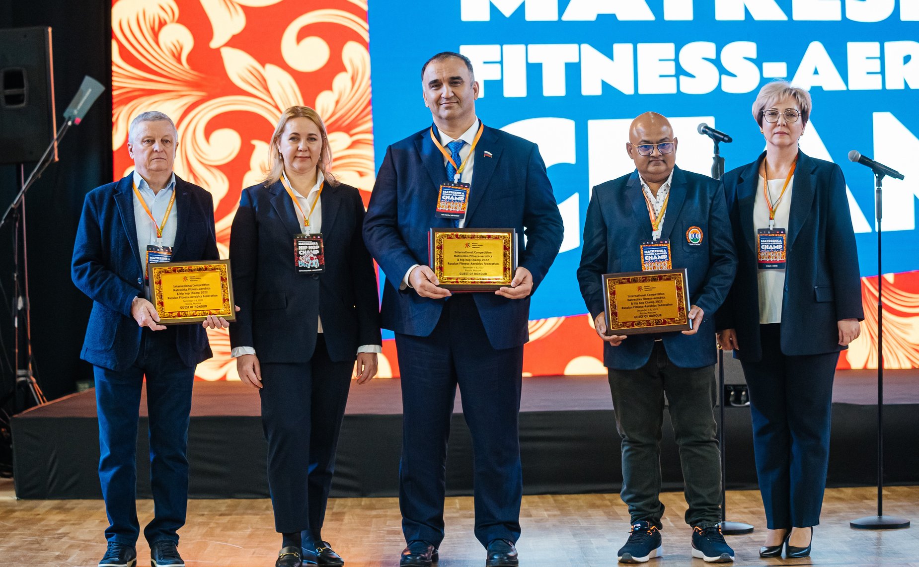 Мохмад Ахмадов принял участие в торжественной церемонии открытия официальных Международных соревнований по фитнес-аэробике