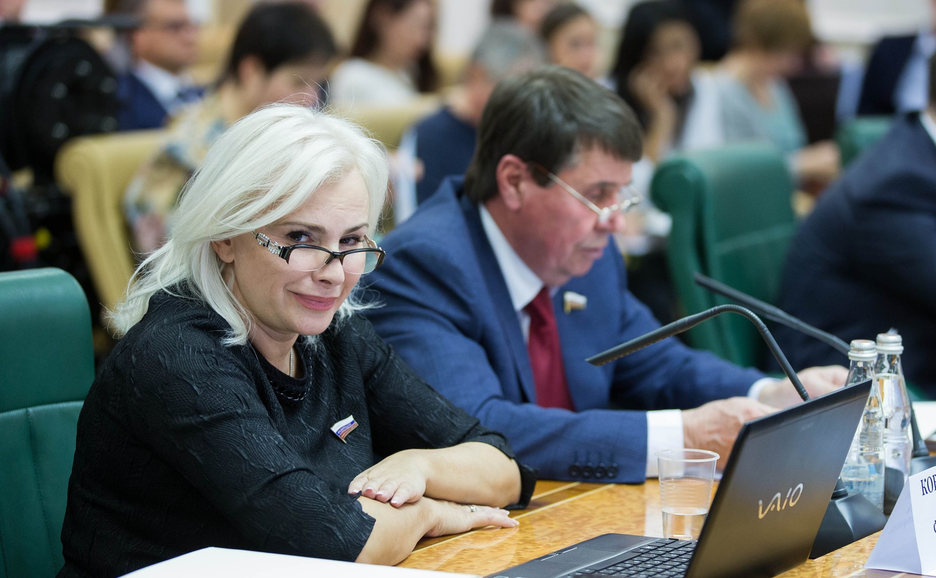 О. Ковитиди Заседание Комитета Совета Федерации по бюджету и финансовым рынкам