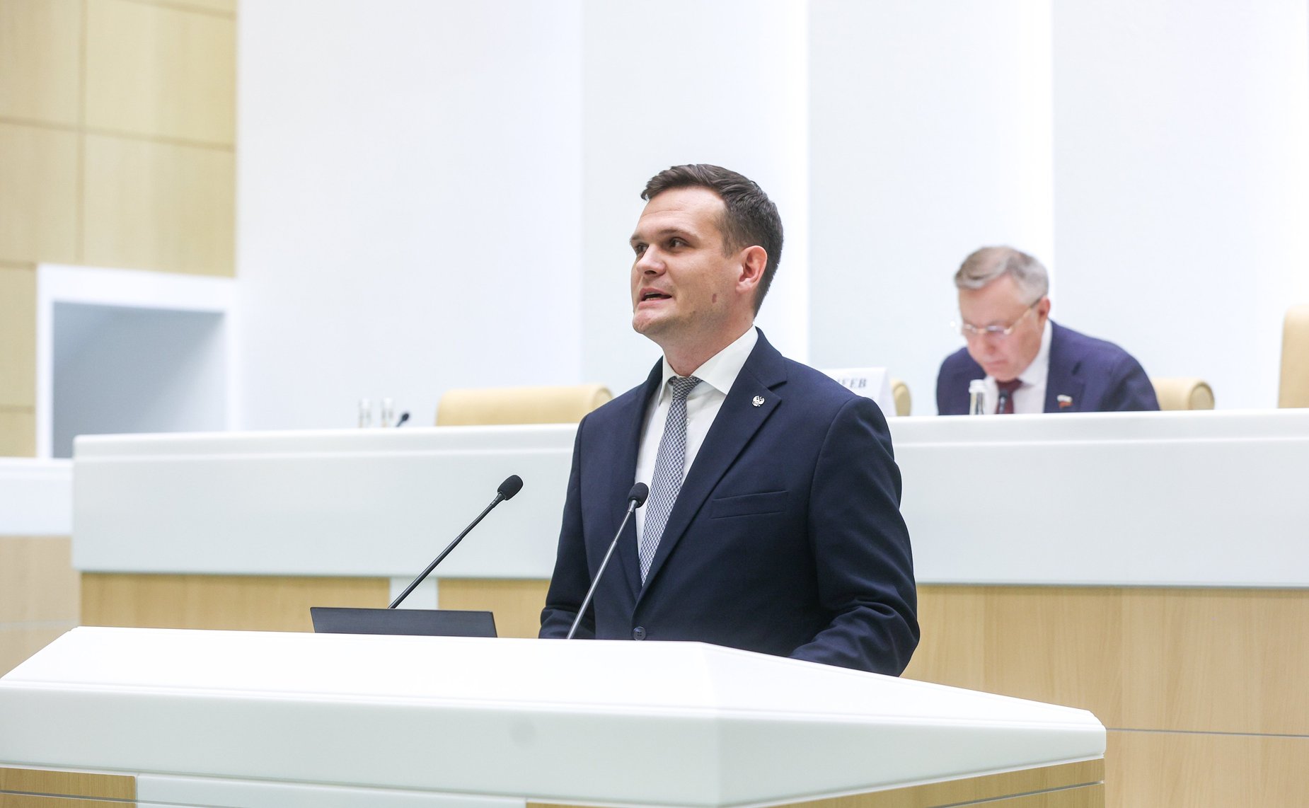 Заседание Палаты молодых законодателей при Совете Федерации