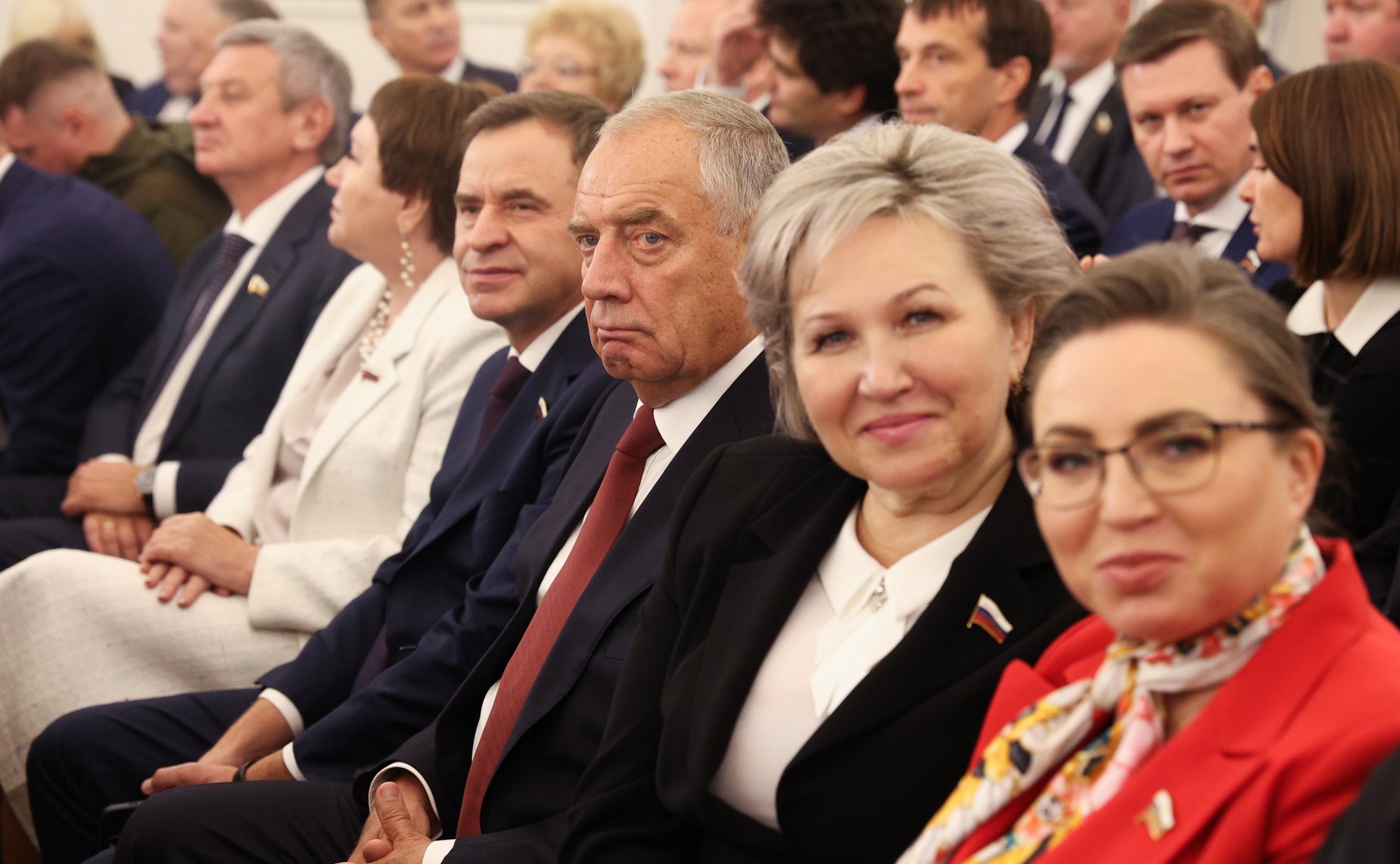 Выступление Президента России Владимира Путина на церемонии подписания договоров о принятии ДНР, ЛНР, Запорожской и Херсонской областей в состав России