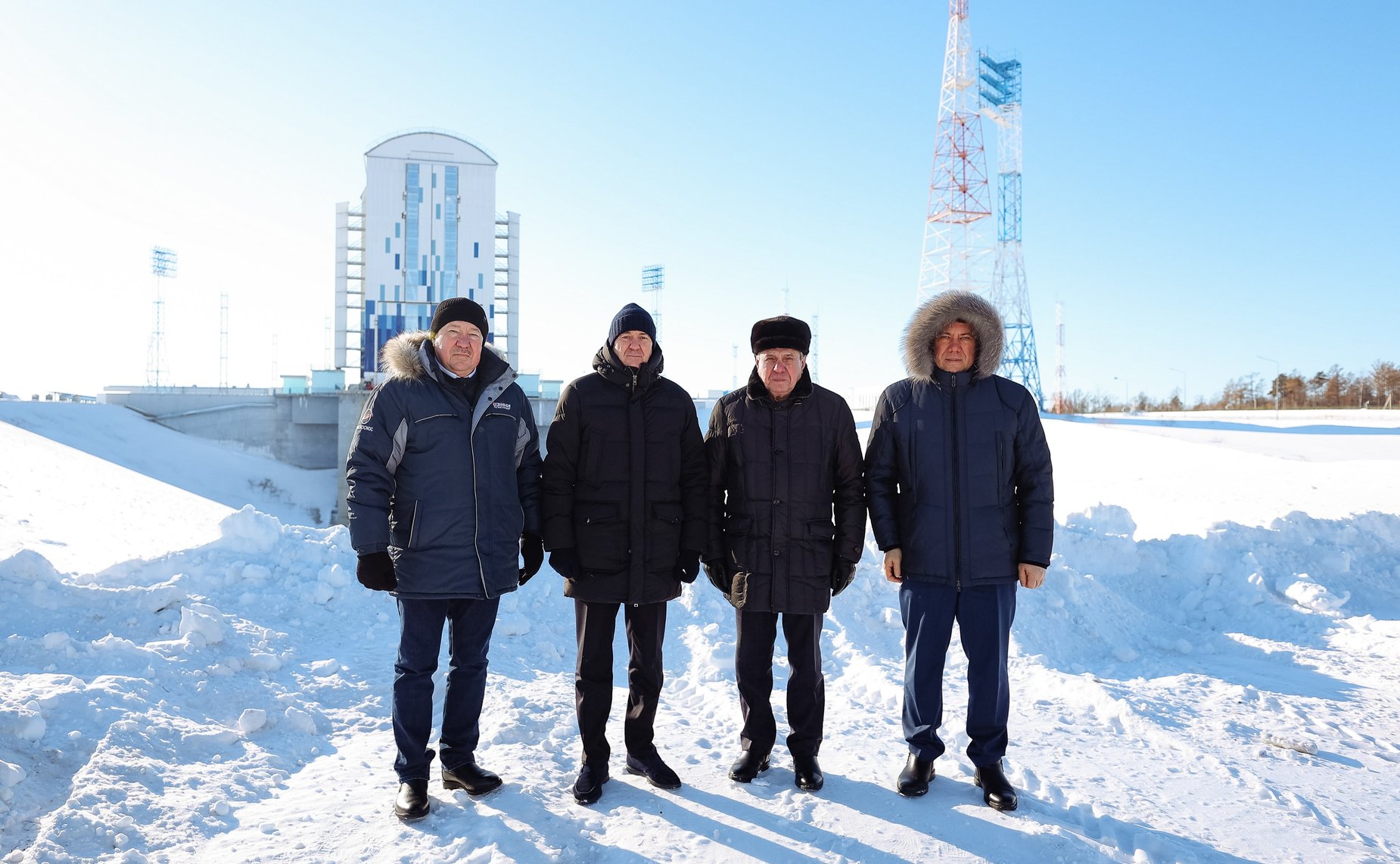 Сенаторы Российской Федерации посетили космодром «Восточный» и осмотрели инфраструктурные объекты