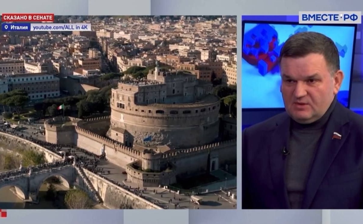 Сергей Перминов ответил на вопросы телеканала «Вместе-РФ» о вовлеченности стран НАТО в украинский кризис и разломах в европейских рядах