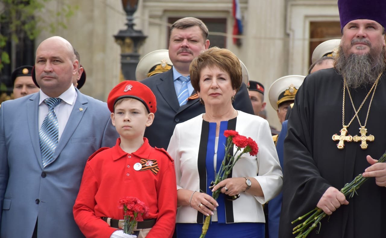 Екатерина Алтабаева и Сергей Колбин поздравили Черноморский флот с 238-й годовщиной со дня основания