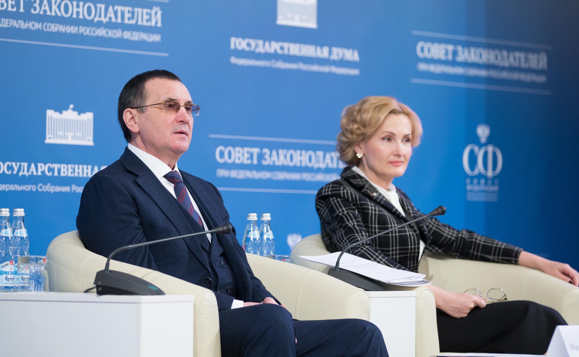 Николай Федоров и Ирина Яровая