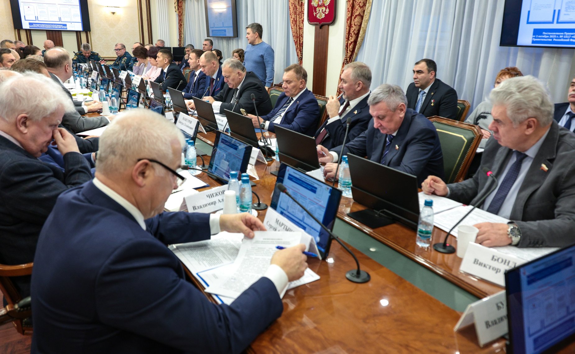 Заседание Комитета Совета Федерации по обороне и безопасности