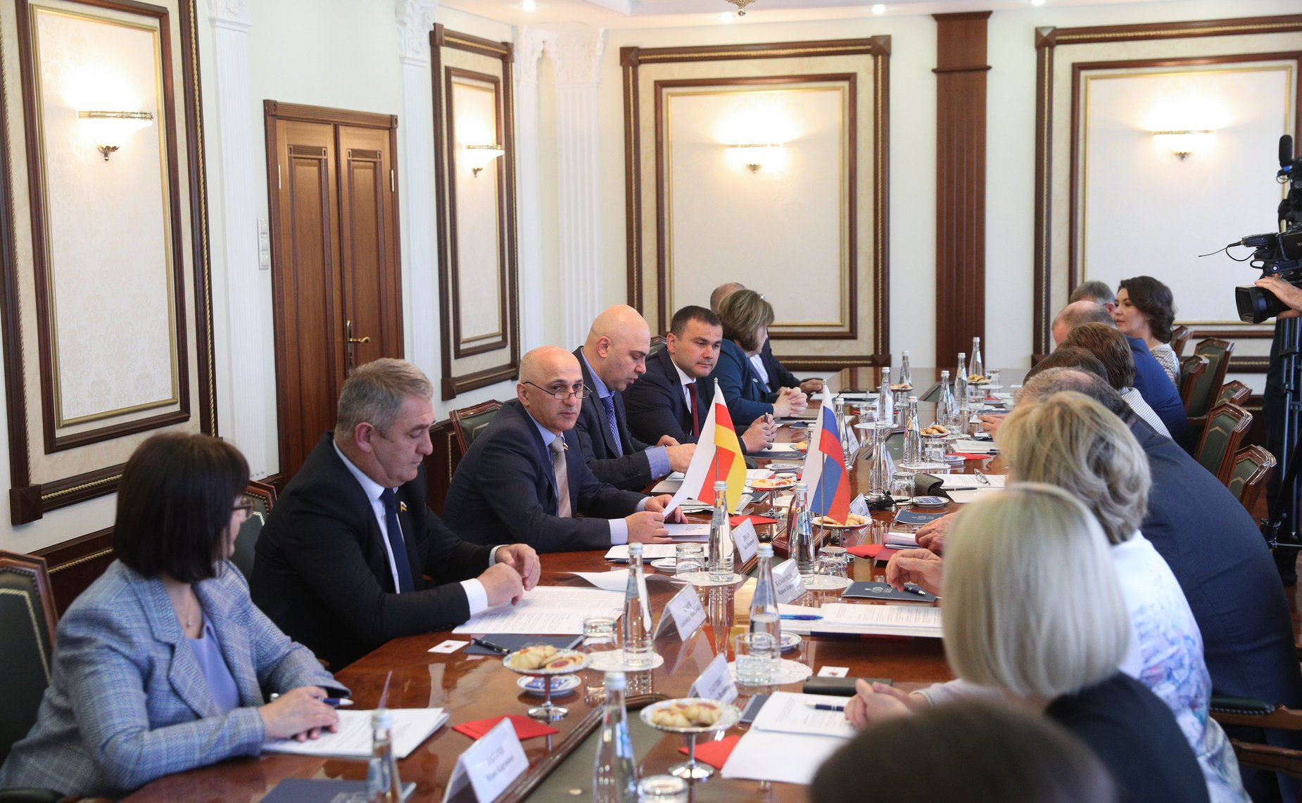 Заседание Комиссии по сотрудничеству СФ и Парламента Республики Южная Осетия