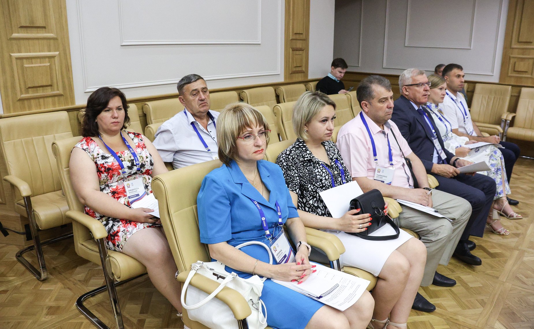Встреча сенаторов Российской Федерации с участниками программы «Руководители представительных органов местного самоуправления Донбасса и Новороссии»