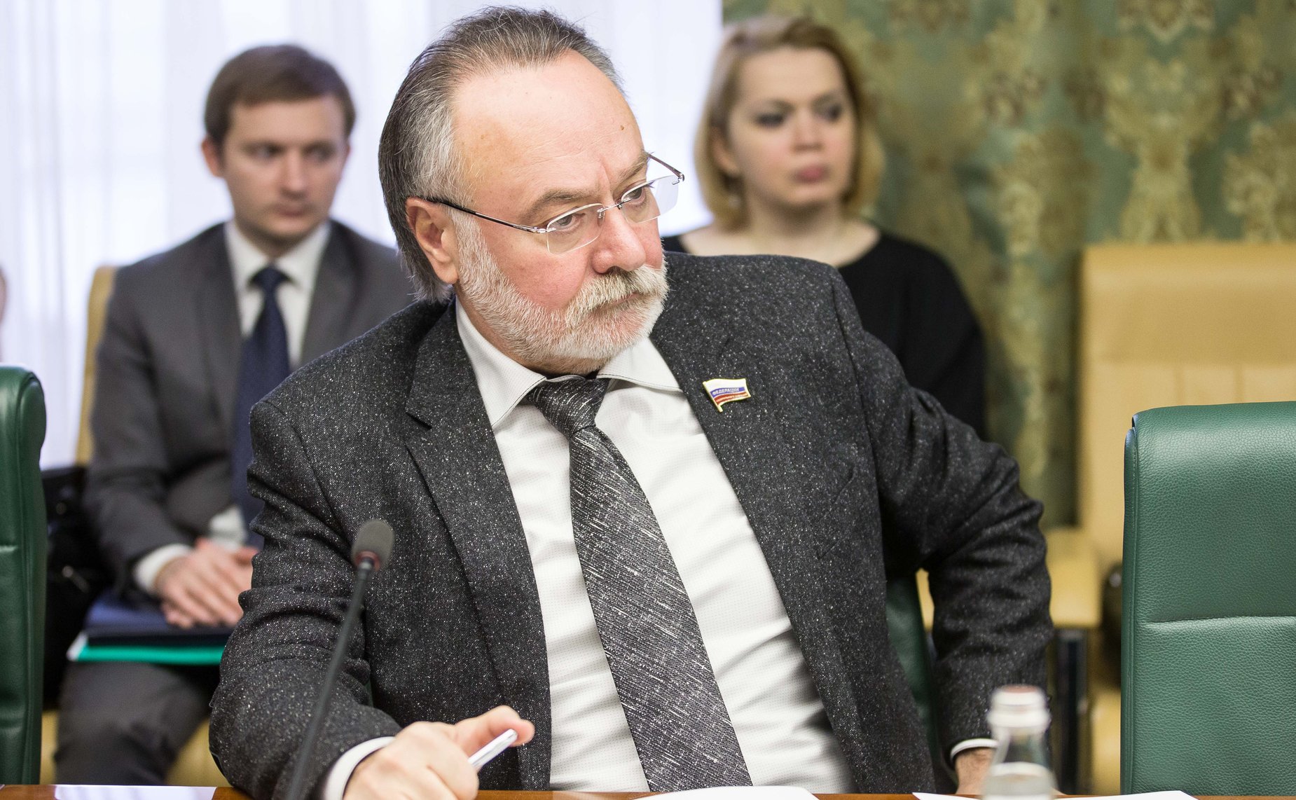 А. Тотоонов Заседание Комитета общественной поддержки жителей Юго-Востока Украины