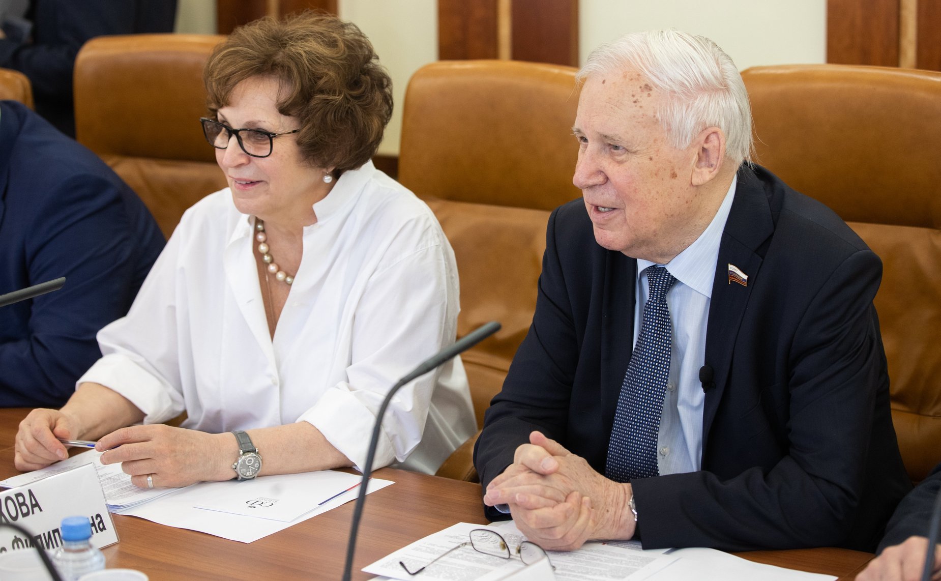 Екатерина Лахова и Николай Рыжков