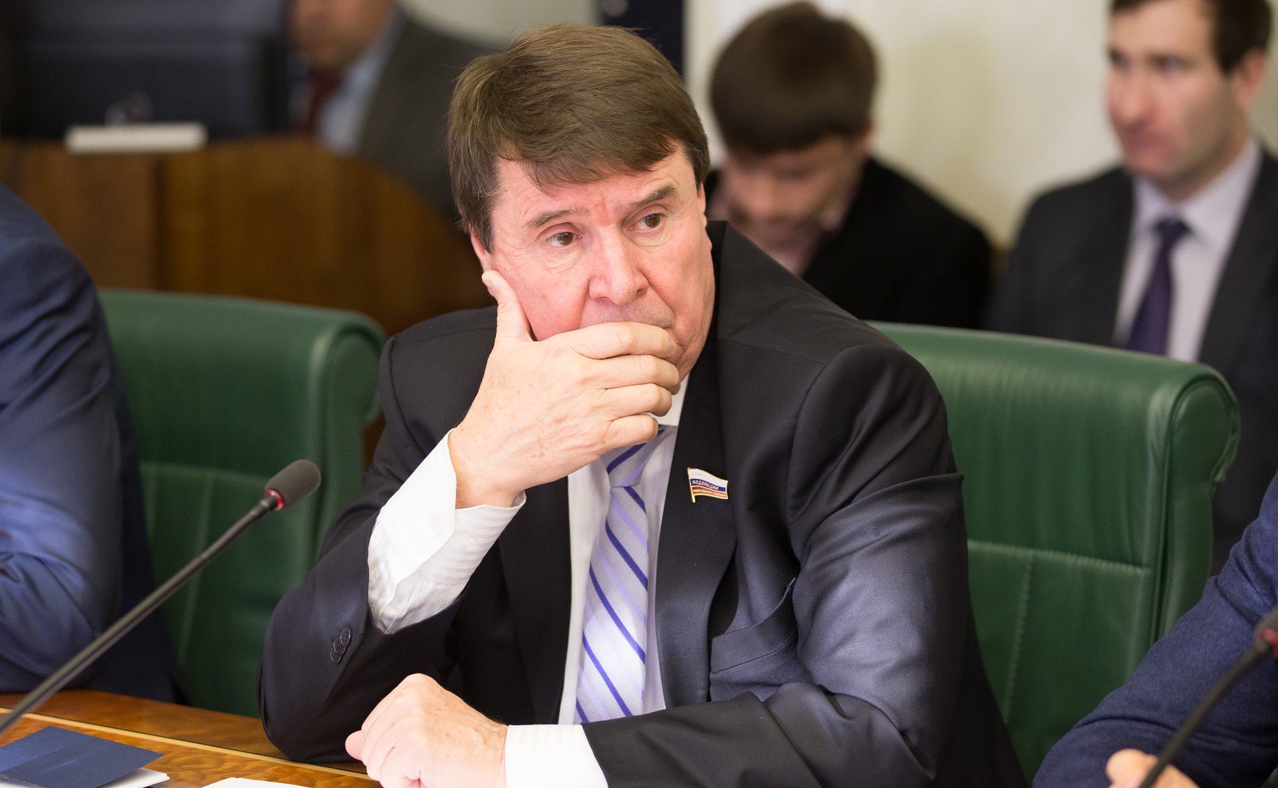 Заседание Комитета общественной поддержки жителей Юго-Востока Украины