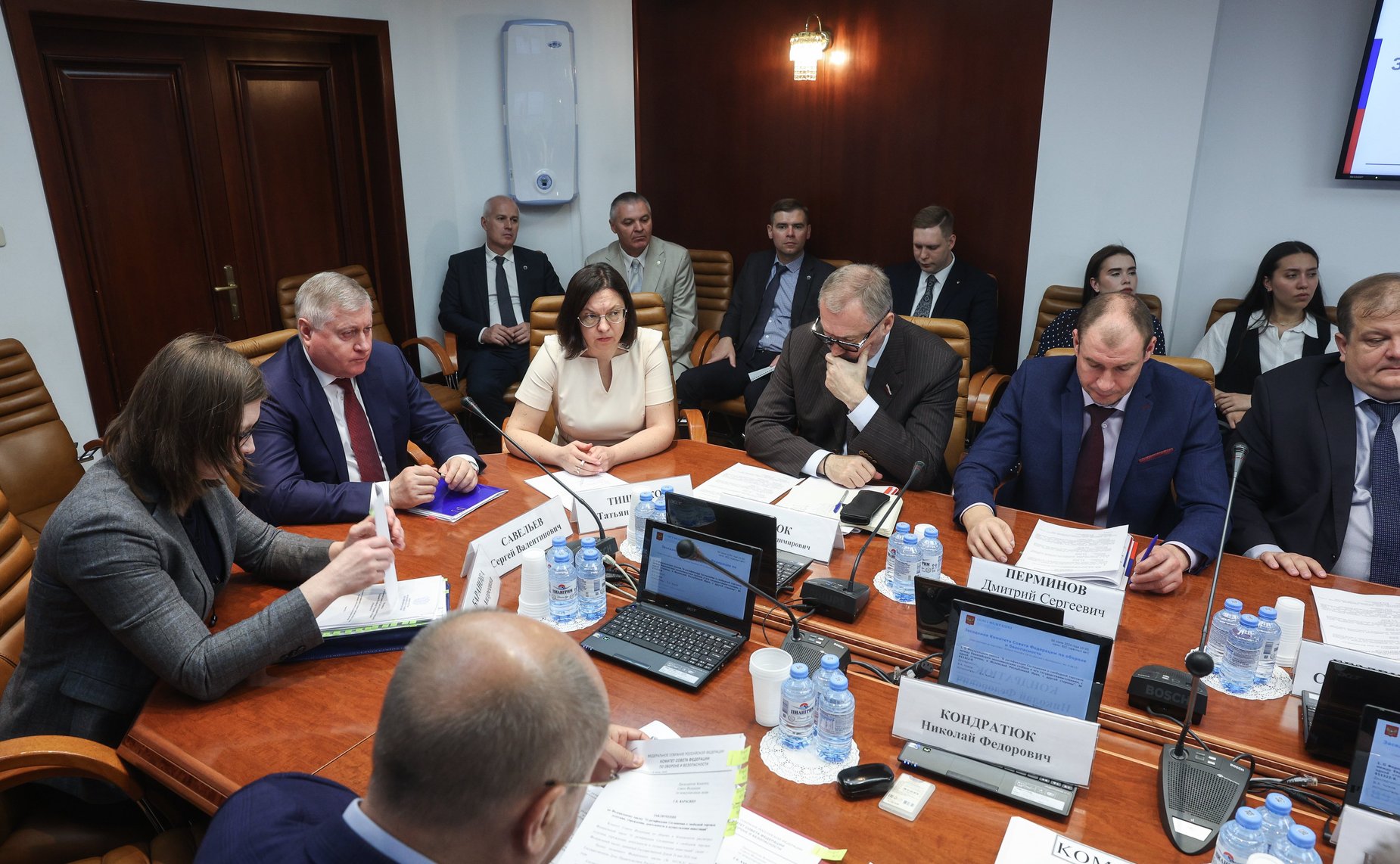 Заседание Комитета Совета Федерации по обороне и безопасности