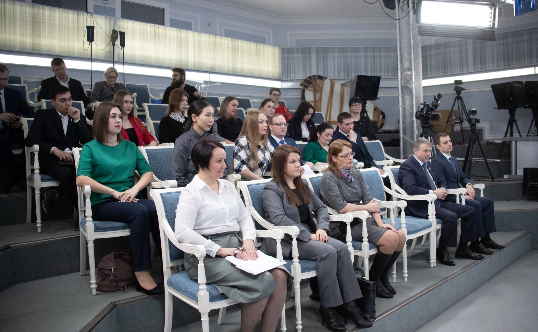 Церемония награждения победителей конкурса среди молодежи сельских поселений