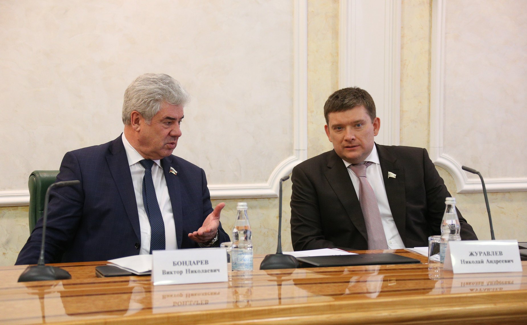 Виктор Бондарев и Николай Журавлев