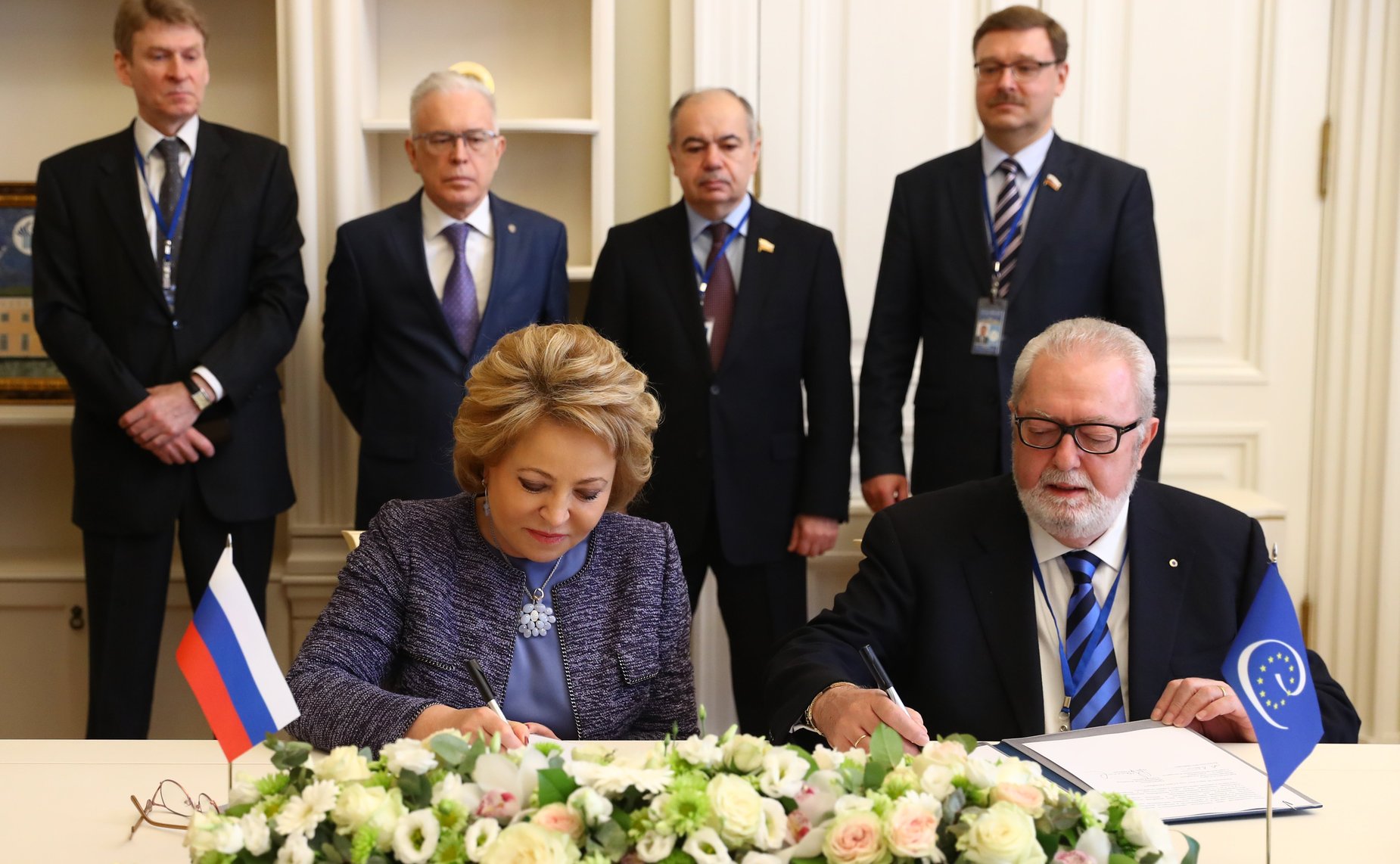 Валентина Матвиенко встретилась с Председателем Парламентской ассамблеи Совета Европы (ПАСЕ) Педро Аграмунтом