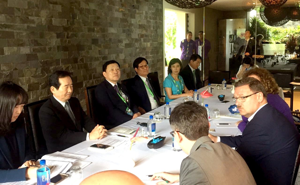 Встреча К. Косачева на полях сессии АТПФ