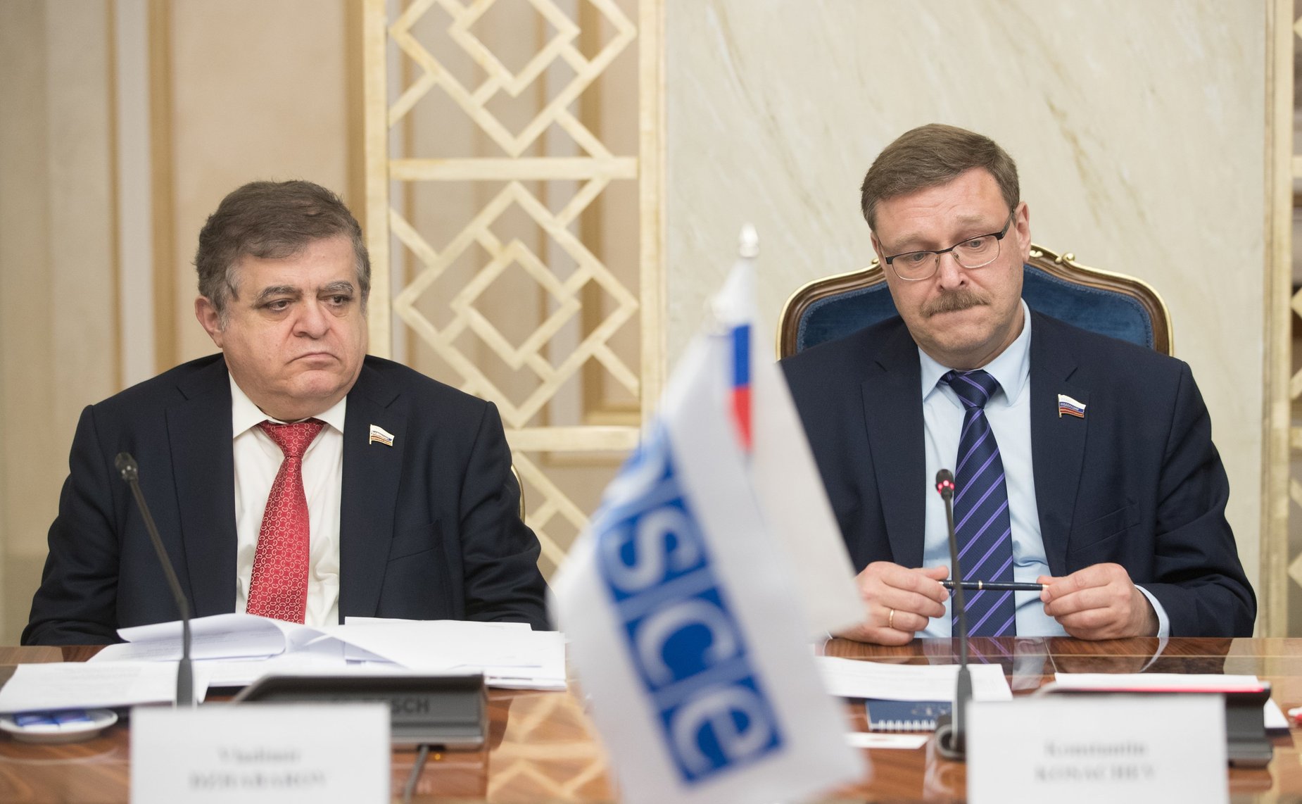 Владимир Джабаров и Константин Косачев