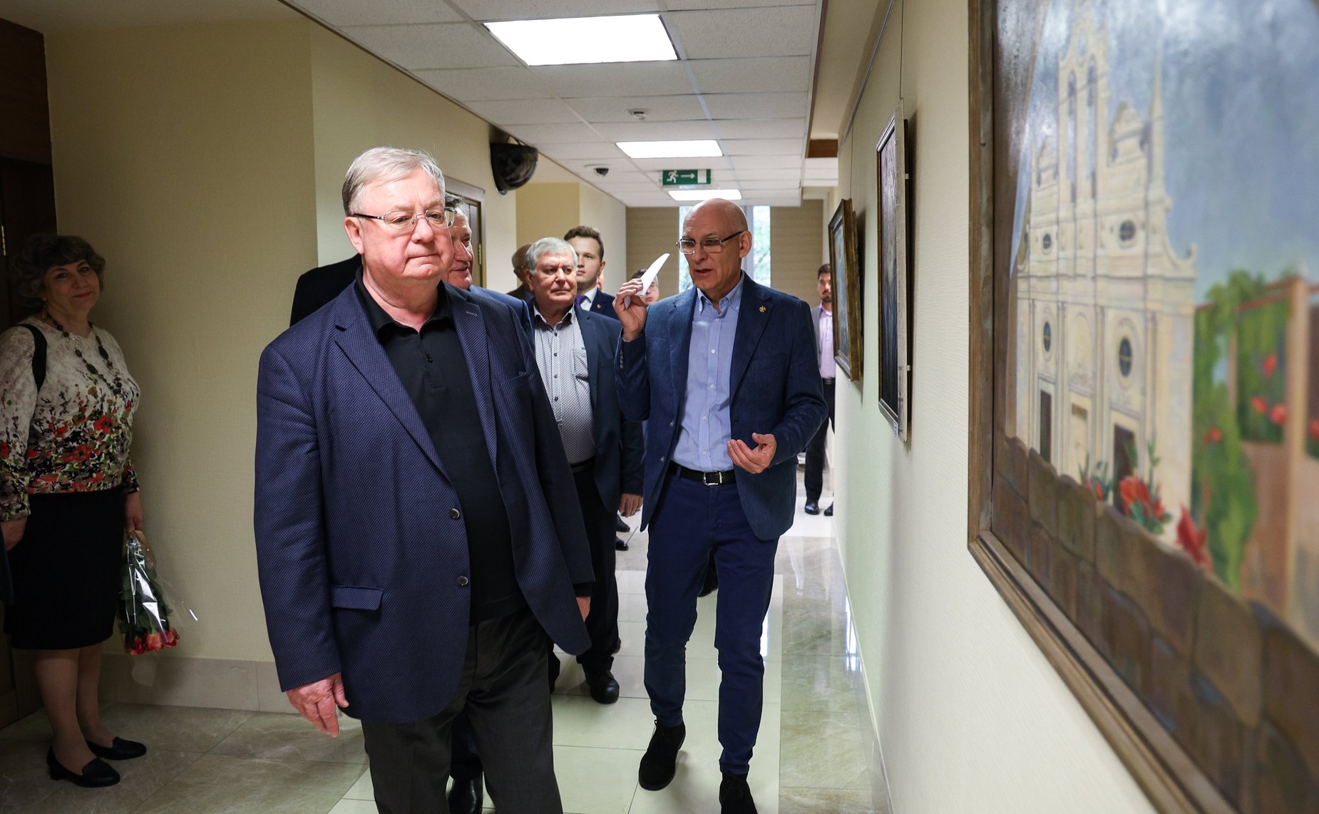 В Совете Федерации открылась выставка картин Андрея Горского и Николая Горского-Чернышёва