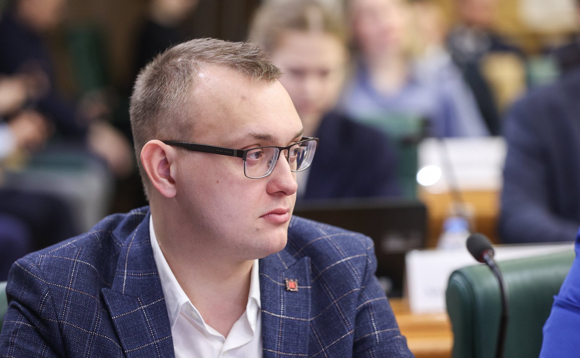 Встреча Константина Косачева с членами Палаты молодых законодателей при Совете Федерации