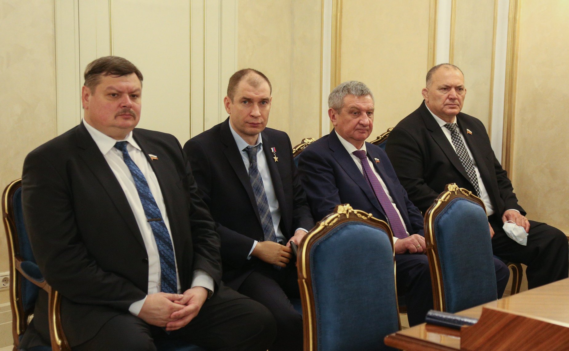 Совещание Комитета СФ по обороне и безопасности совместно с Клубом военачальников РФ, посвященное Дню Защитника Отечества