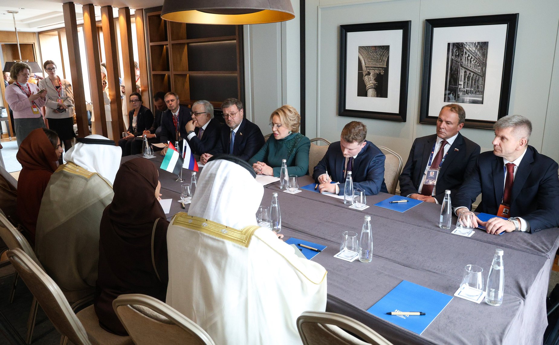 Валентина Матвиенко встретилась с Председателем Федерального национального совета ОАЭ Сакром Гоббашем