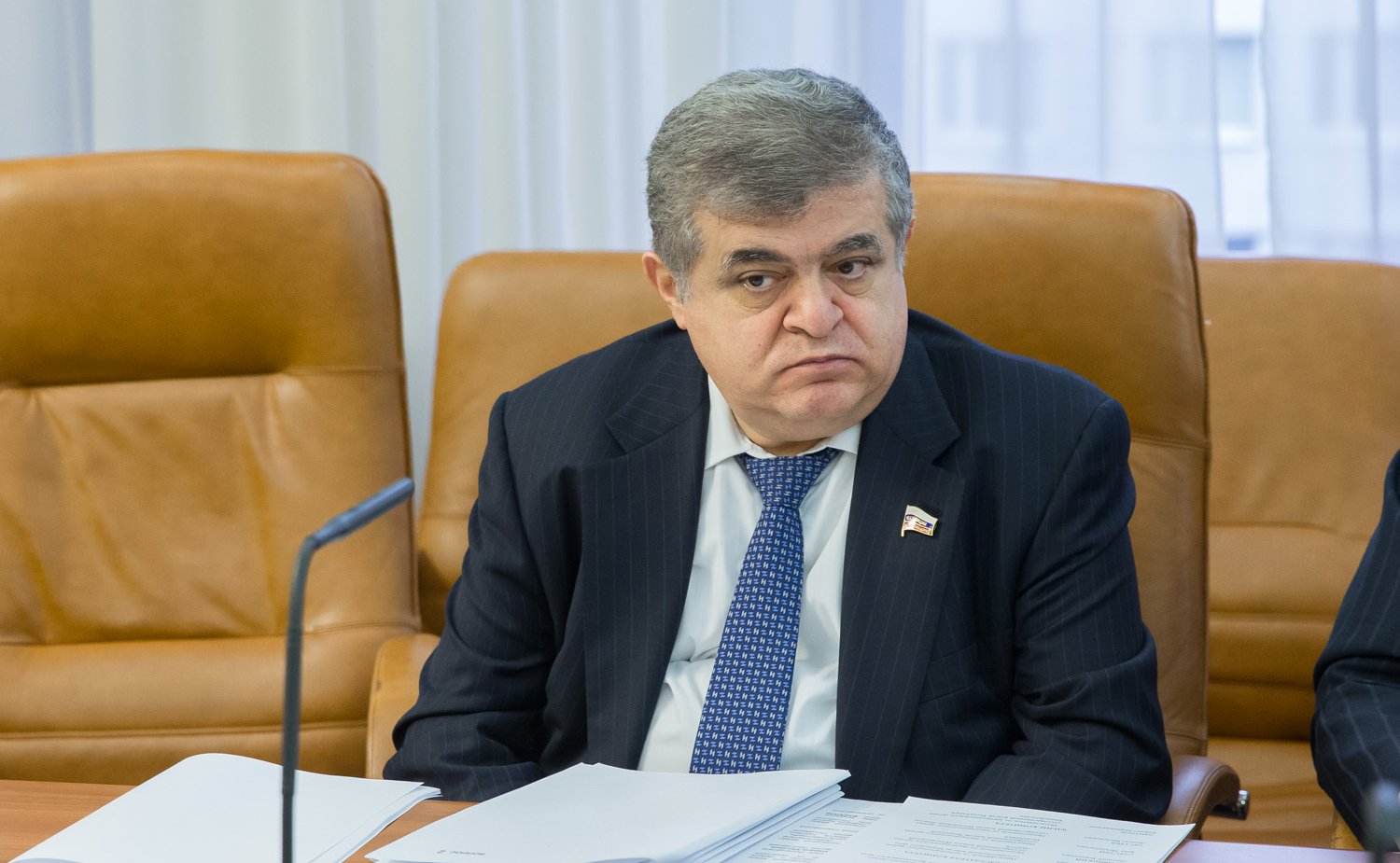 23-12 В. Джабаров Заседание Комитета Совета Федерации по международным делам 2