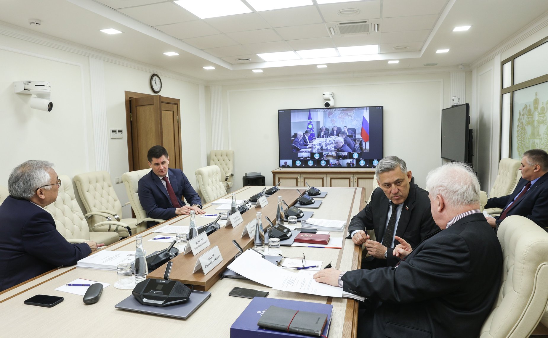 Участие сенаторов РФ во внеочередном совместном заседании постоянных комиссий ПА ОДКБ по политическим вопросам и международному сотрудничеству, по вопросам обороны и безопасности, по социально-экономическим и правовым вопросам