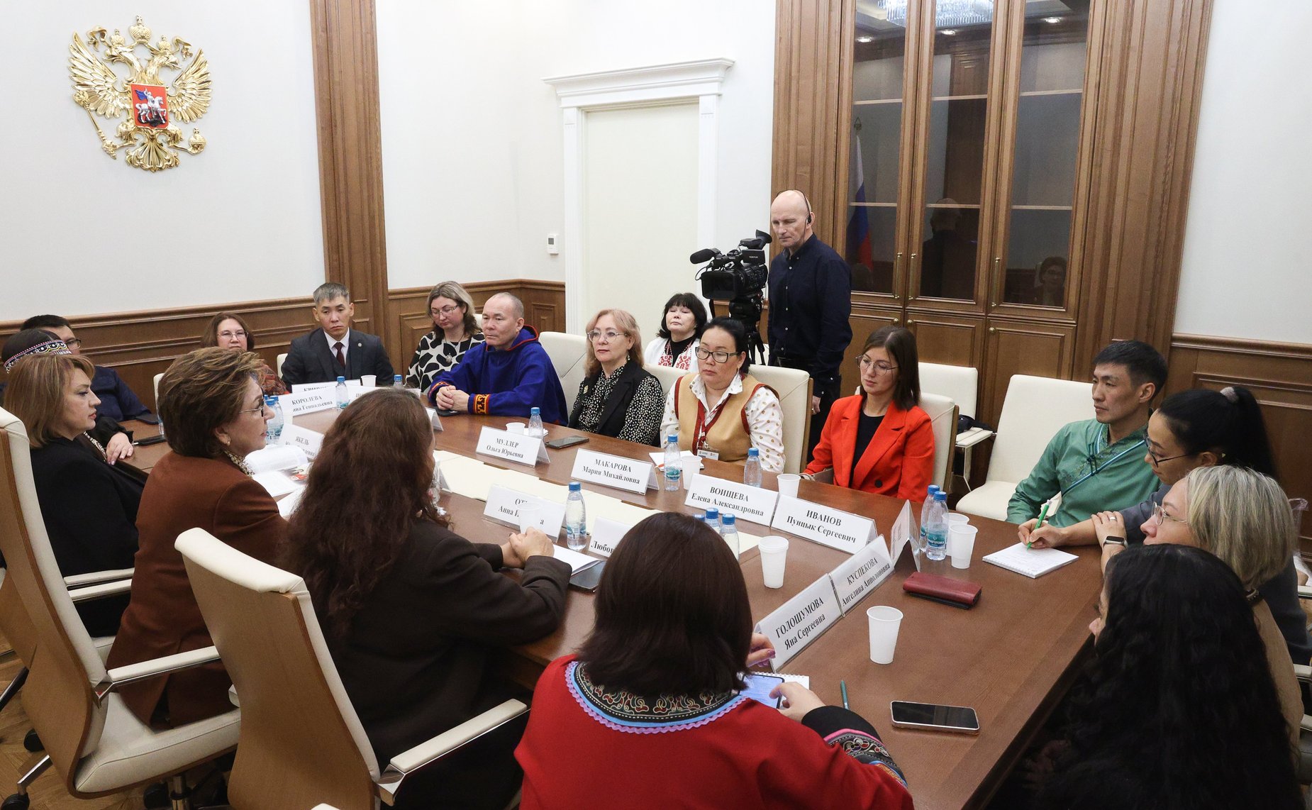 Встреча сенаторов РФ с участниками второго потока образовательной программы «Актуальные проблемы и эффективные практики устойчивого развития коренных малочисленных народов Севера, Сибири и Дальнего Востока»